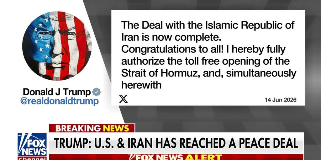 BREAKING: Trump announces a deal with Iran has been reached