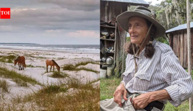 Meet Carol Ruckdeschel: The 84-year-old woman who chose to live alone on a wild island filled with snakes, horses and devoted life to nature | World News