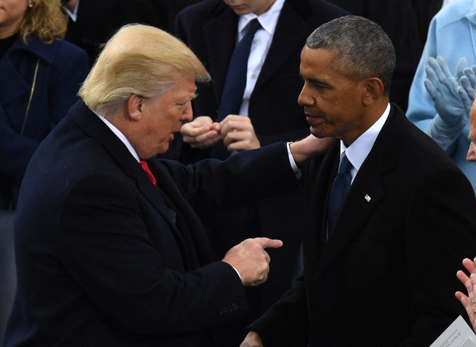 Trump and Obama