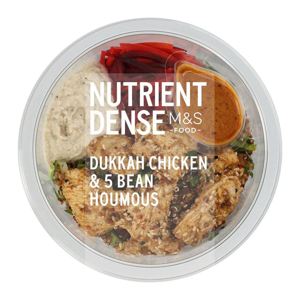 Nutrient Dense Dukkah Chicken & 5 Bean Houmous