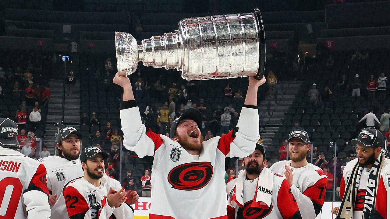 Andrei Svechnikov reflects on years of playoff heartbreak before Stanley Cup win