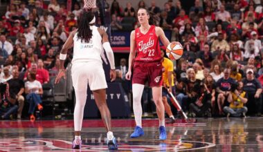 Caitlin Clark debuts signature Nike shoe during Fever tunnel walk