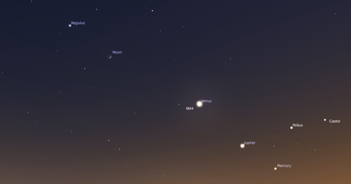 The Sky Today on Thursday, June 18: The Moon and the Sickle