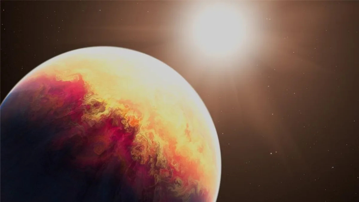 James Webb Space Telescope discovers extreme exoplanet being roasted by its home star