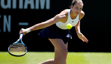 Pliskova bests Gibson in Nottingham to reach first semifinal in two years