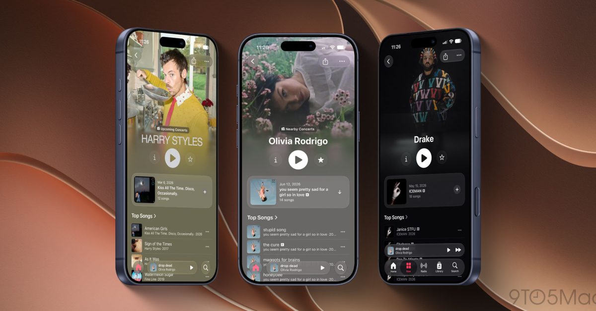 Apple Music in iOS 27 introduces new design changes in two key areas