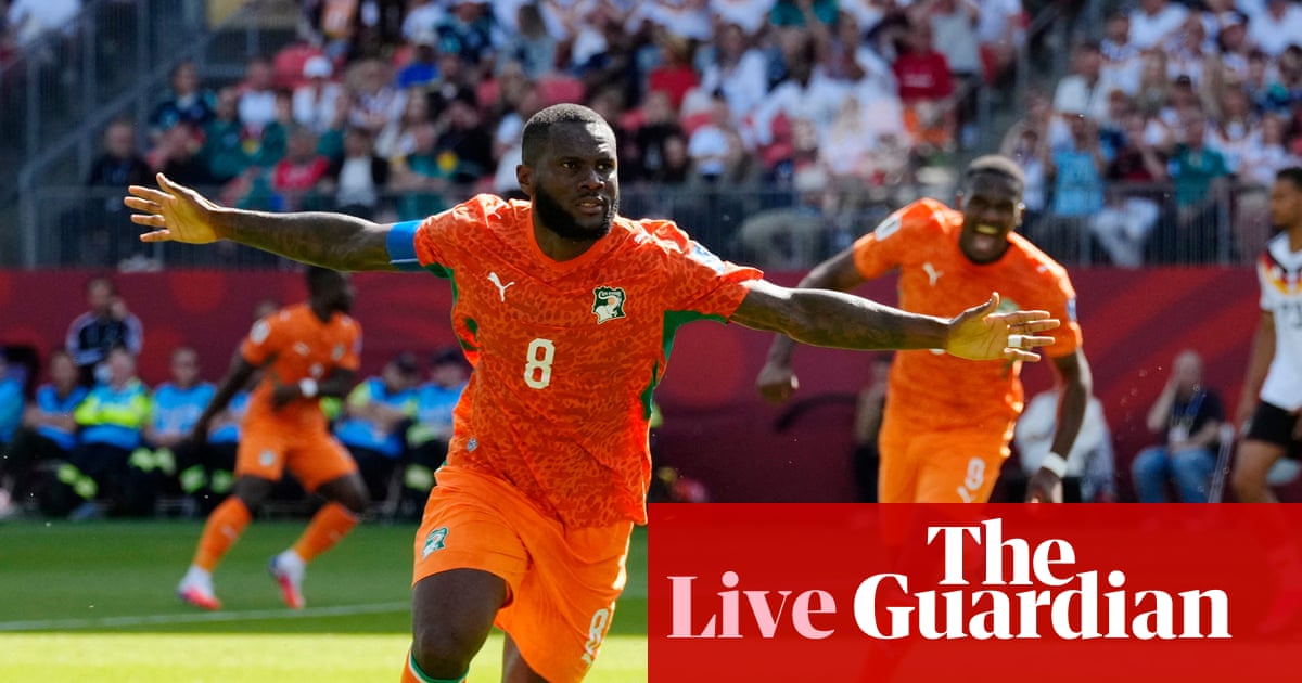 Germany v Côte d’Ivoire: World Cup 2026 – live | World Cup 2026
