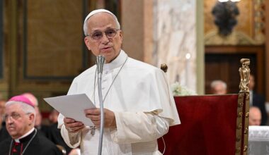Pope Leo invokes patron saint of immigrants as friction with Trump intensifies