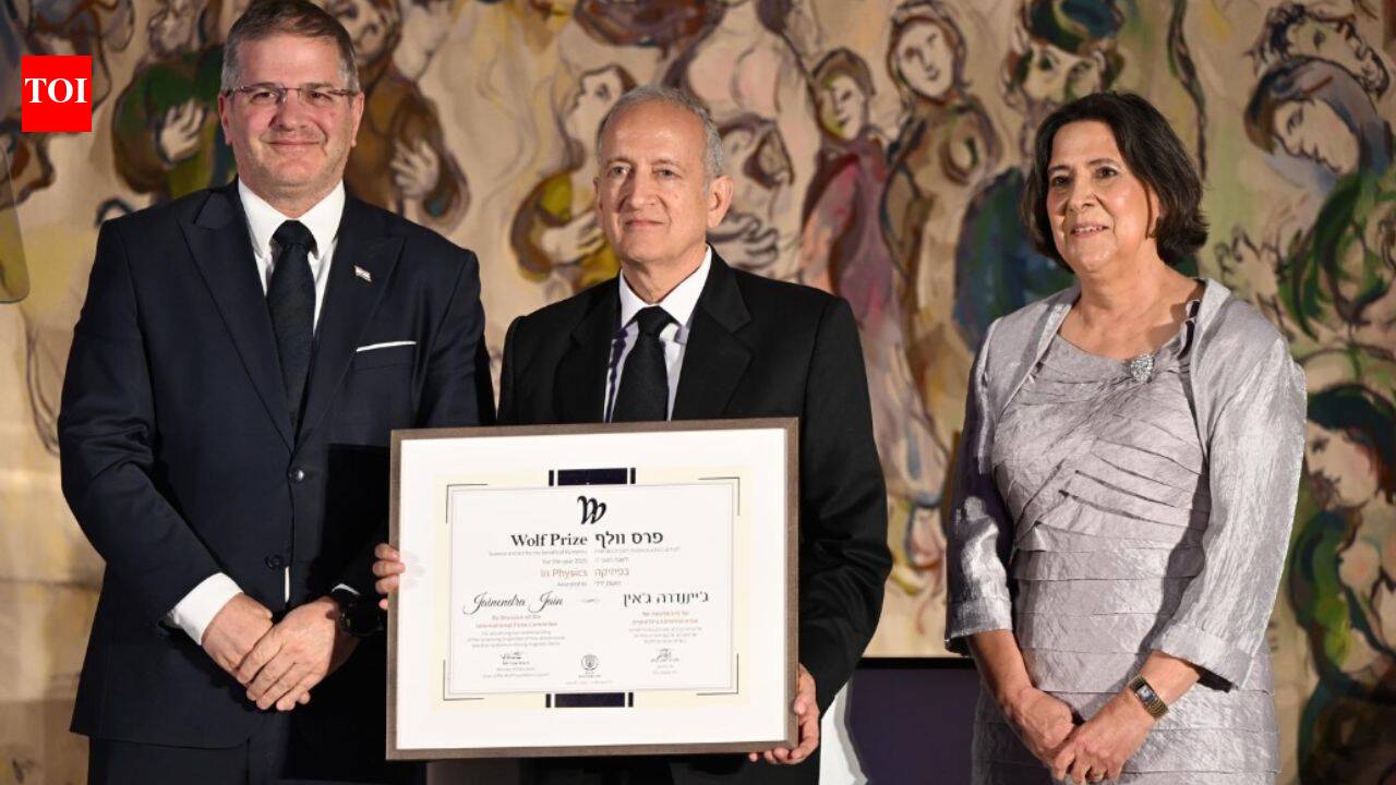 Jainendra Jain: A tram crash, Jaipur Foot and a TV-break idea that changed physics: Rajasthan-born Jainendra Jain wins Wolf Prize | Mumbai News
