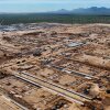 The building site for the Project Jupiter worksite in Doña Ana County, New Mexico