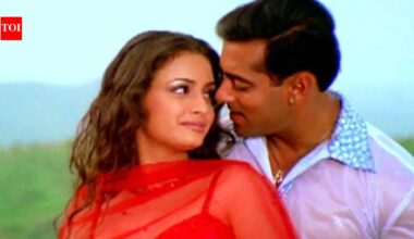 Salman Khan told 19-year old Dia Mirza she will be playing his mother on-screen someday: 'The actress who was playing his mother just had a baby' |