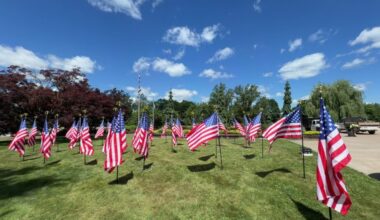 Luzerne County cleans, decorates courthouse grounds for America's 250th birthday