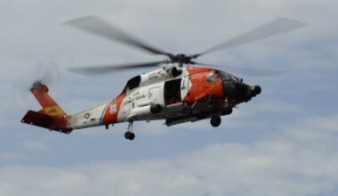 4 injured in crash of U.S. Coast Guard helicopter in Sitka