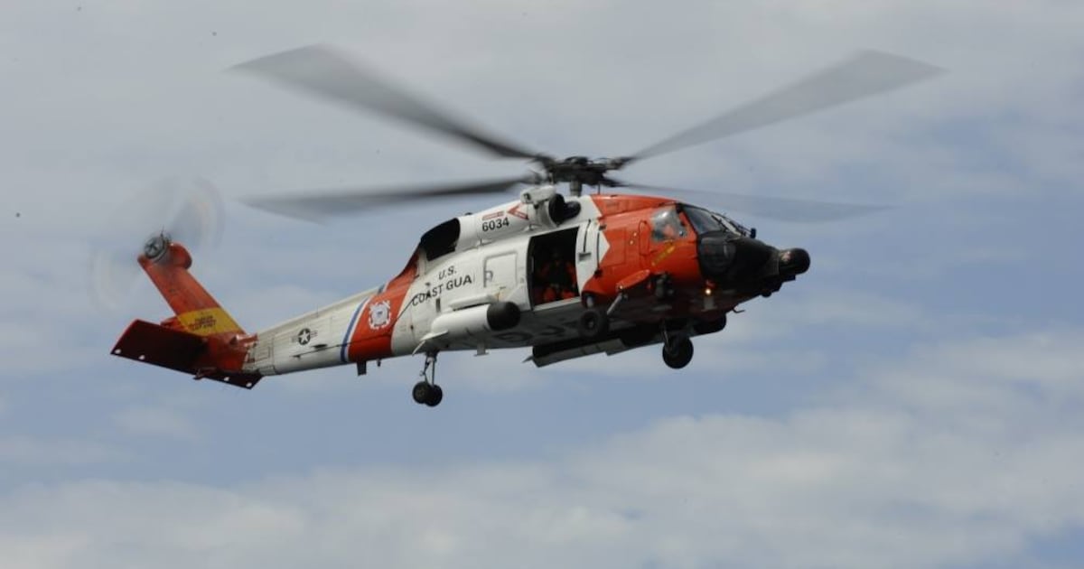 4 injured in crash of U.S. Coast Guard helicopter in Sitka