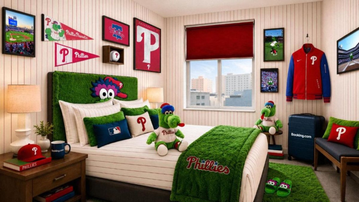 Phillies fans can book a Phanatic-themed apartment for $19.78 – NBC10 Philadelphia