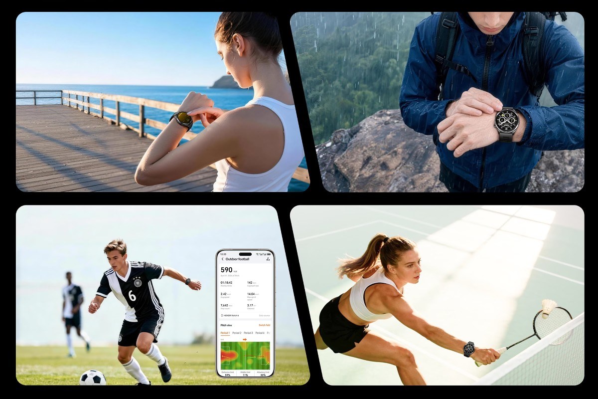 The Honor Watch 6 has advanced health tracking and sports features