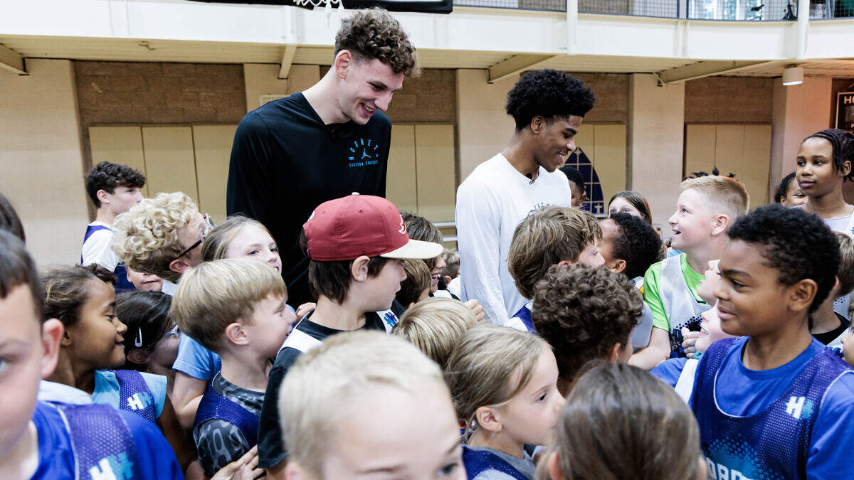 Hornets’ Hannes Steinbach, Christian Anderson reunited