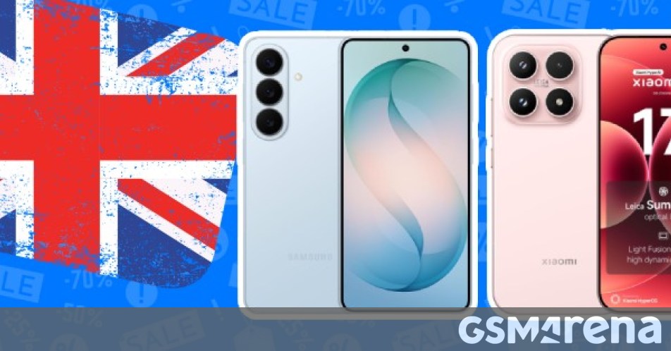 Amazon UK Prime Day deals: two 6.3" flagships, the Galaxy S26 and Xiaomi 17, are on sale