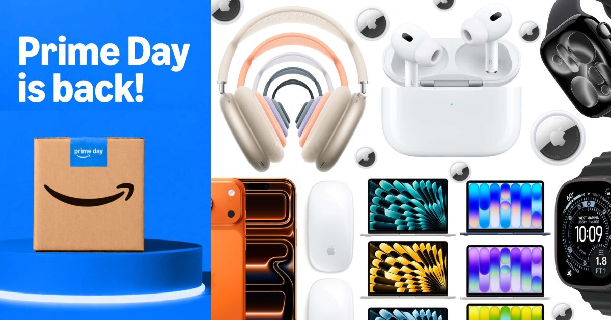 Prime Day Apple deals: Best prices ever on current Apple Watch lineup, AirPods Max 2 $150 off, AirTag 2, more [Updated]