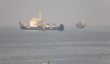 Iran-US war live: Tehran strikes ship in Strait of Hormuz as countries try to reopen oil route