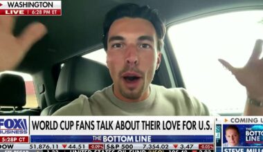 The United States has things I've never seen in Europe: German World Cup fan