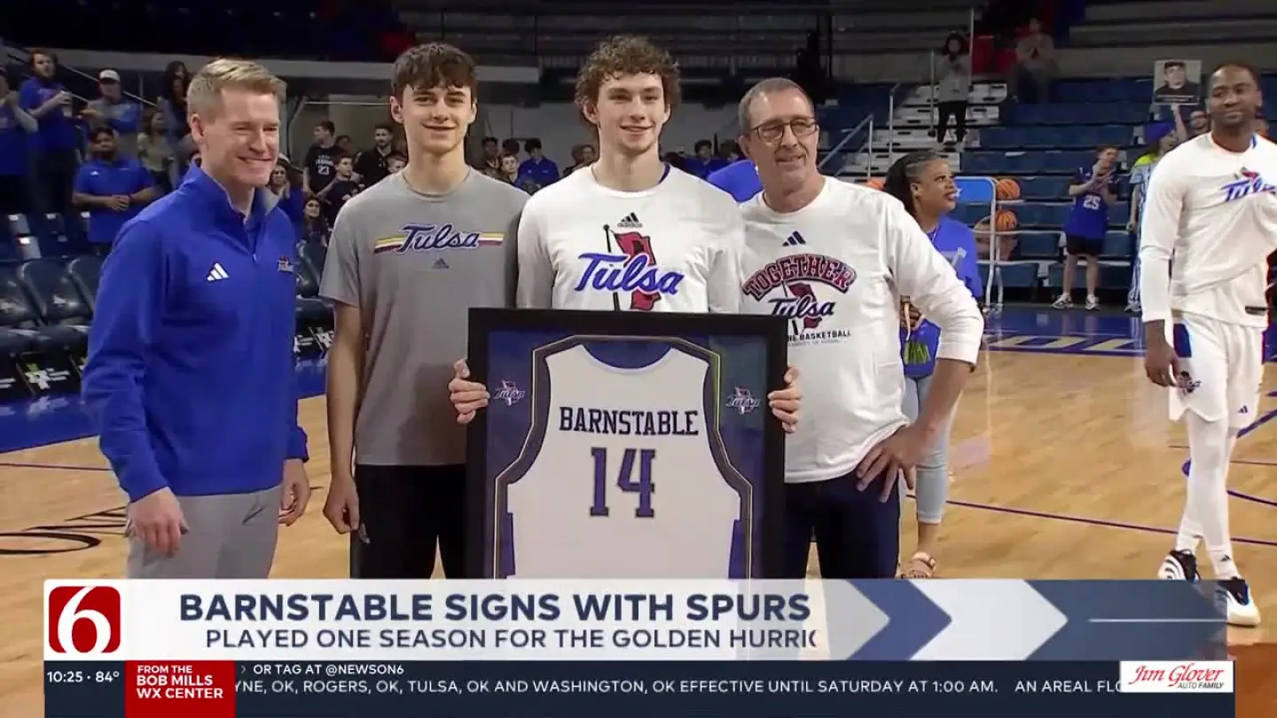 Tulsa standout Miles Barnstable signs with Spurs for NBA Summer League