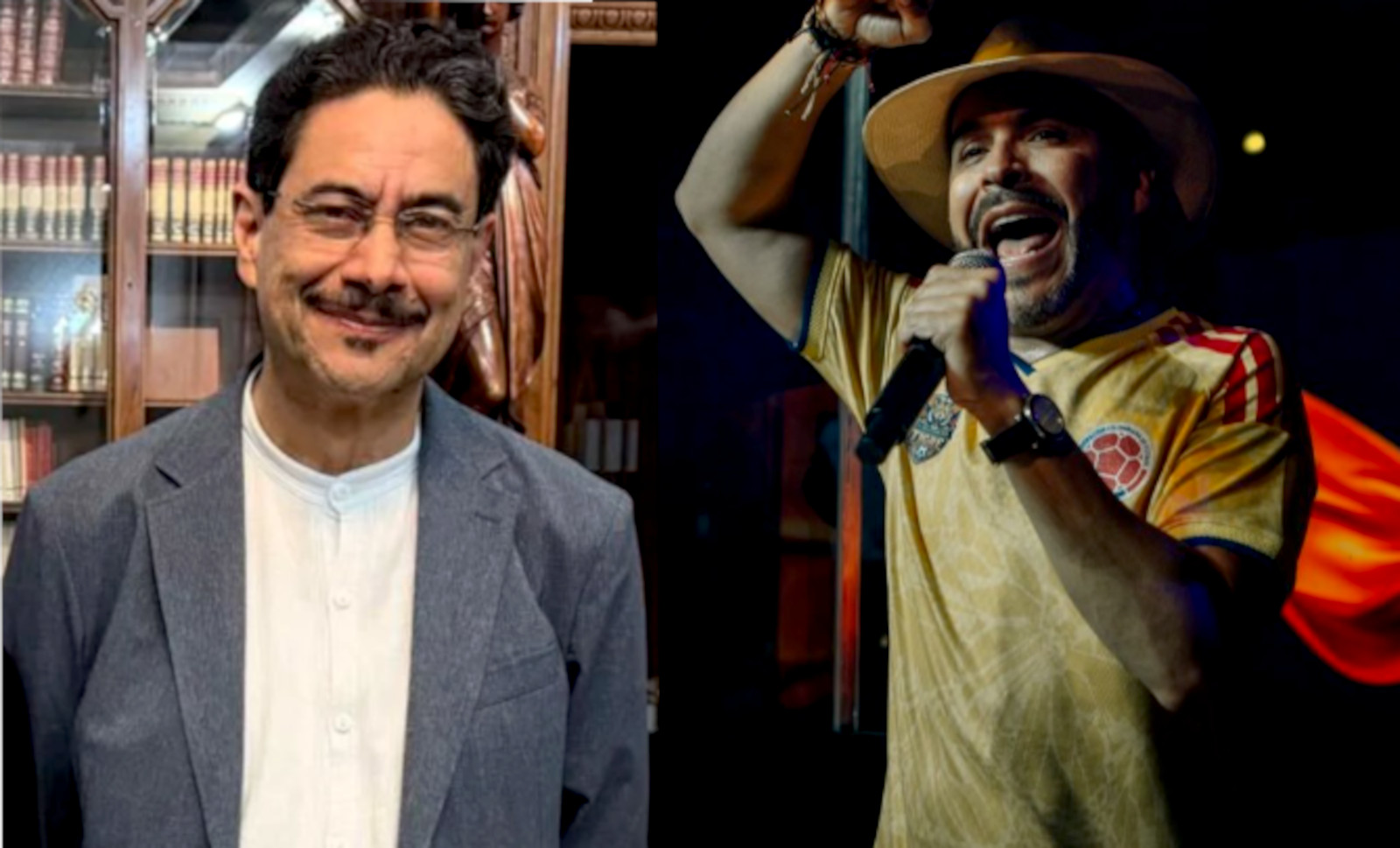 Ivan Cepeda and Abelardo de la Espriella.