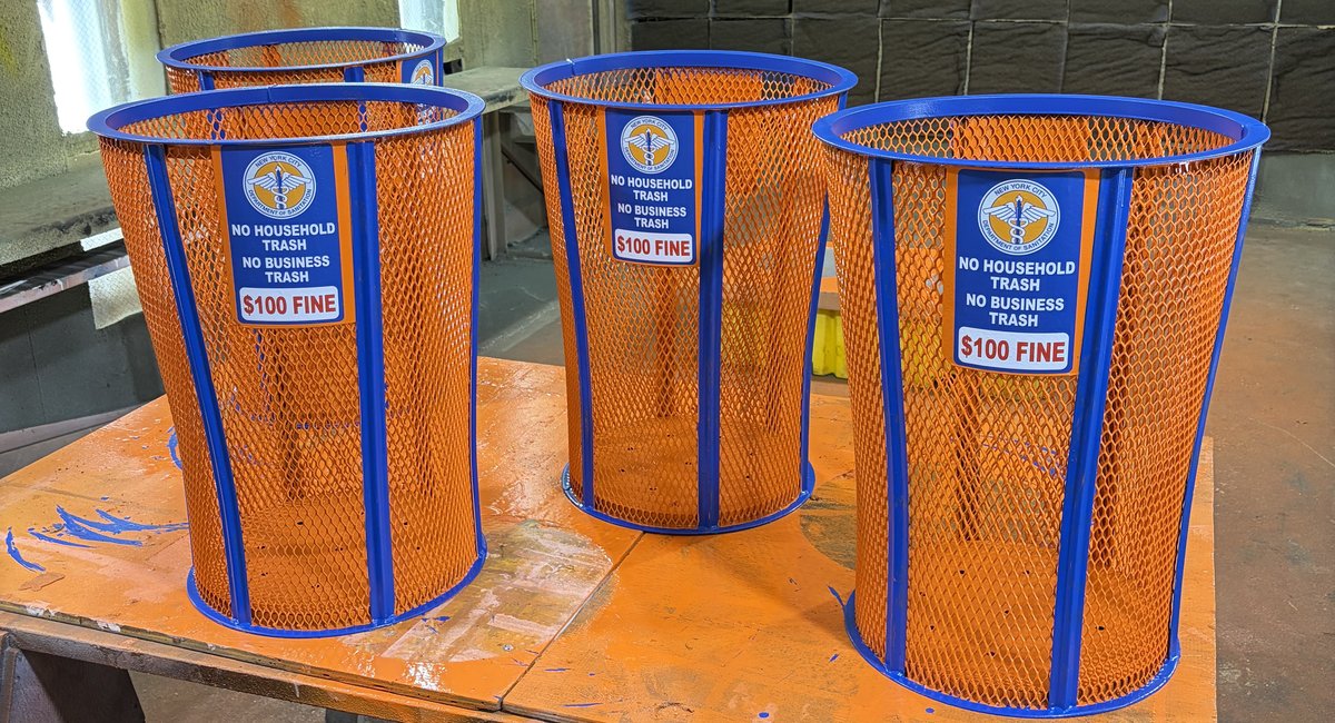 NYC is giving away 5 free Knicks-themed trash cans — but winning one is a longshot