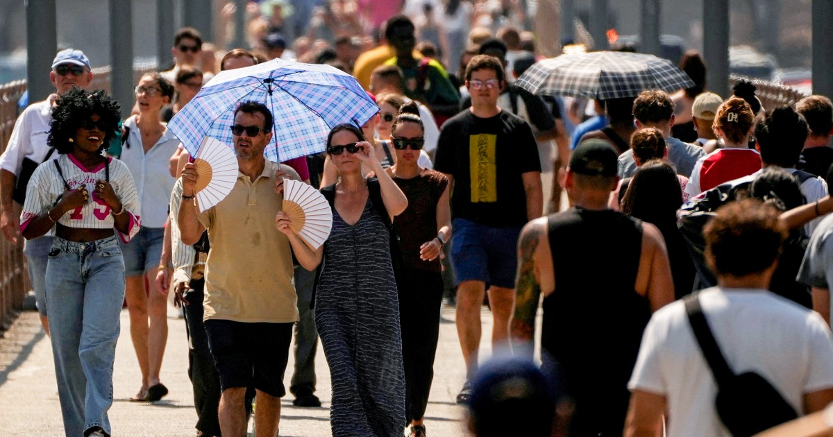 Dangerous heat wave to scorch U.S. ahead of July Fourth