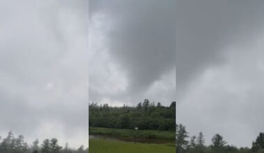 'Oh dear God, I think this is a tornado,' N.B. woman recounts scary experience