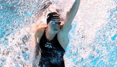 Swimming world record lasts just nine days as Gretchen Walsh breaks 50 freestyle mark in Rome