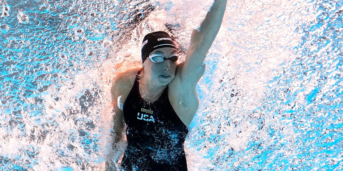 Swimming world record lasts just nine days as Gretchen Walsh breaks 50 freestyle mark in Rome