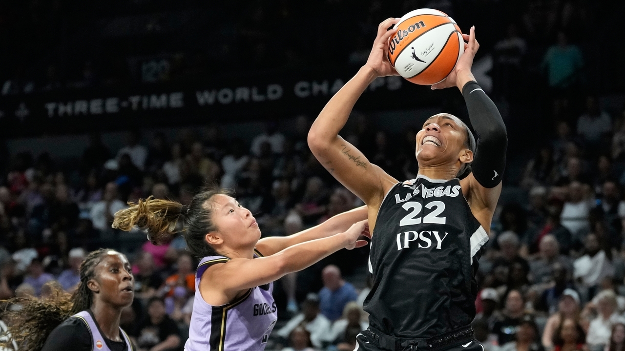 Aces rule out A'ja Wilson for Commissioner Cup final vs New York after ankle tweak