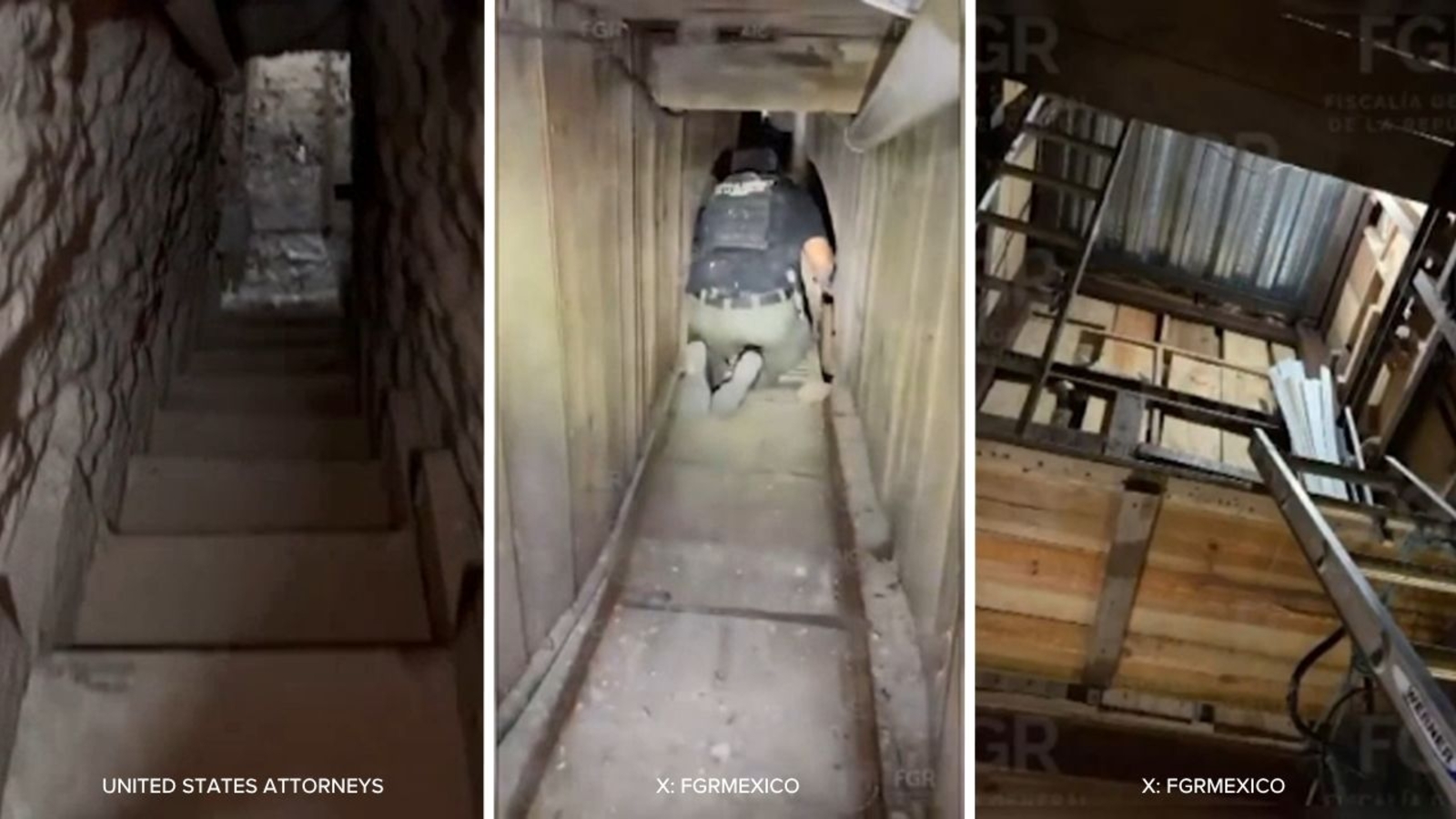 Mexican authorities uncover cross-border tunnel in Tijuana possibly used for drug and weapons trafficking
