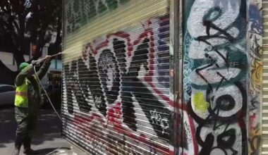 Downtown Los Angeles residents and businesses say surge in graffiti is hurting city's image