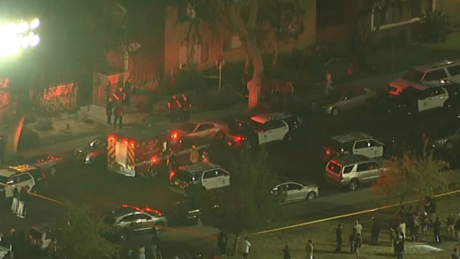 Man, twin 10-year-old boys dead in apparent murder-suicide in Canoga Park, police say