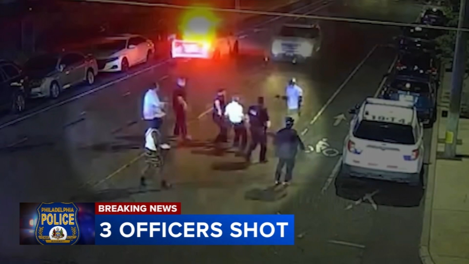 3 Philadelphia police officers shot in the city's Wynnefield section; suspect dead: Sources