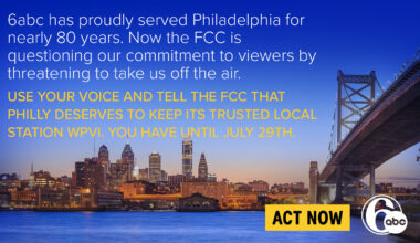 Tell the FCC to Keep WPVI-TV on the Air!