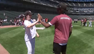 Chicago White Sox host Joliet Miracle League players with special needs at The Rate field