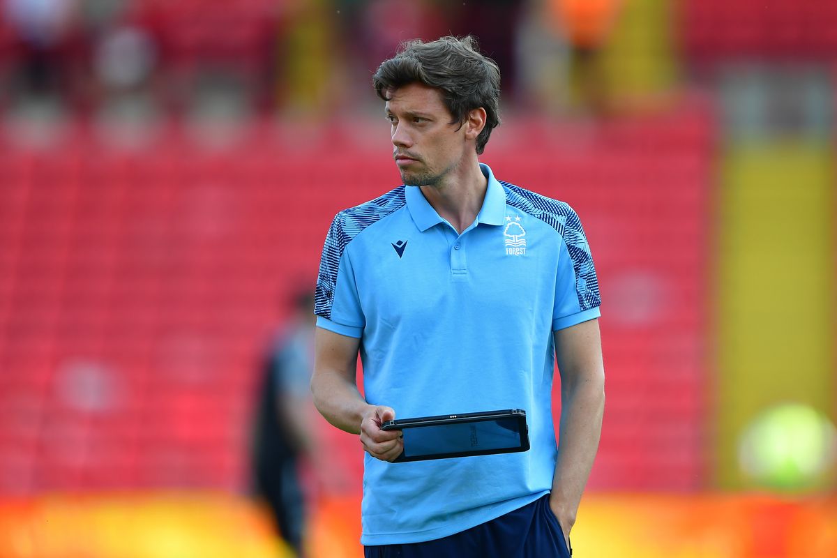 Arnaldo Abrantes, Nottingham Forest's head of performance and medical during the Pre-season Friendly match between Barnsley and Nottingham Forest at Oakwell, Barnsley