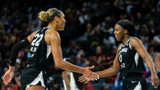 TST Images: Aces defeat Storm, 101-91, in Las Vegas