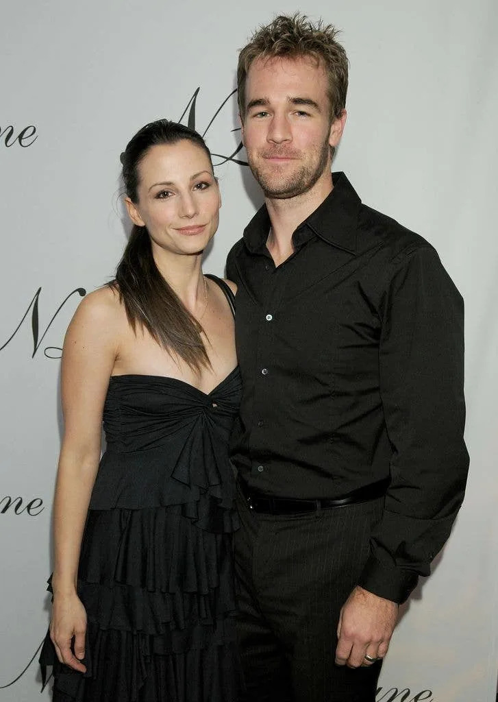 James Van Der Beek (R) and Heather McComb split in 2010