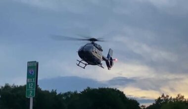Officials: Motorcyclist seriously injured after crash on I-93