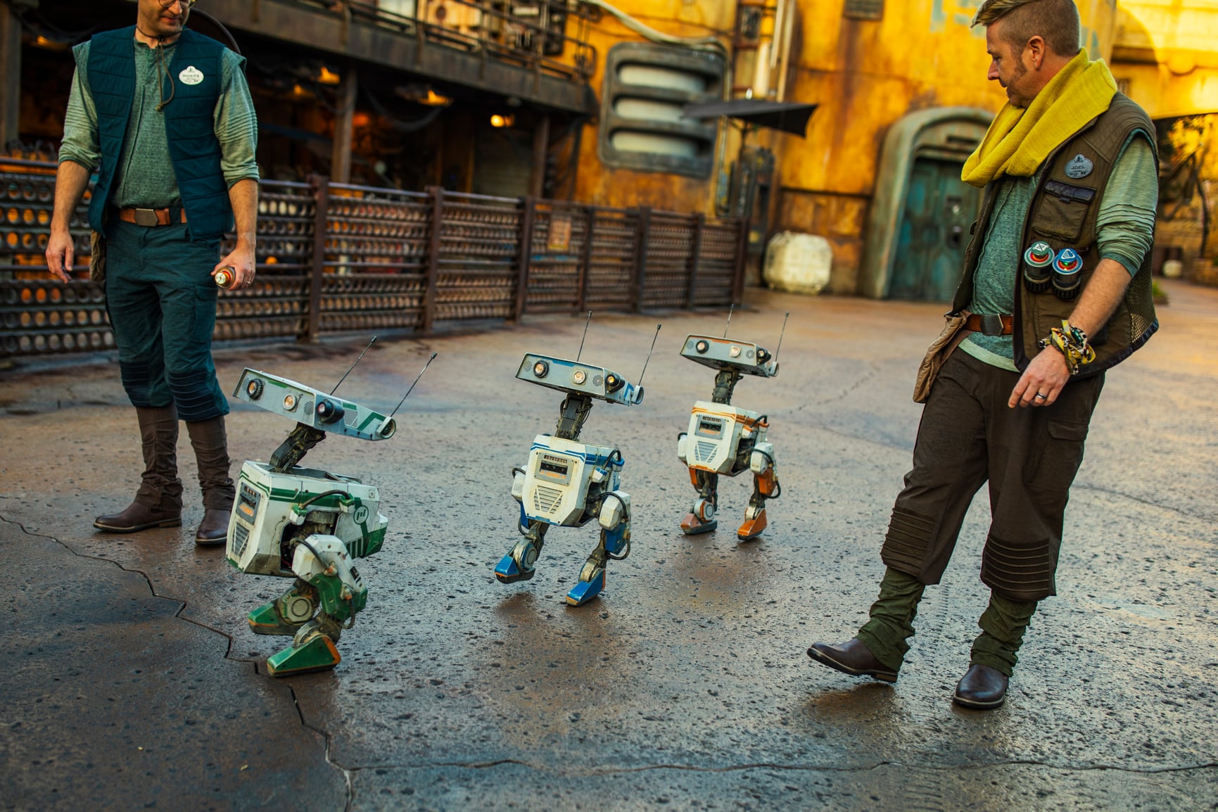 BDX Droids at Disneyland