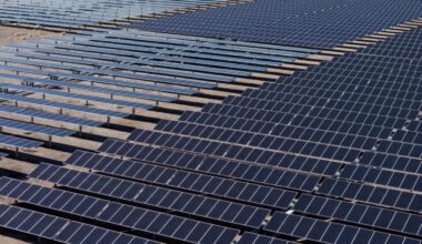 Solar energy facilities in Boulder City