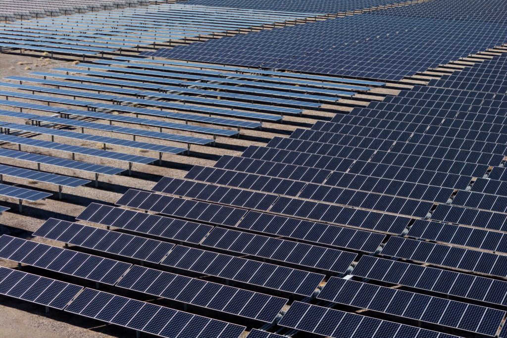Solar energy facilities in Boulder City