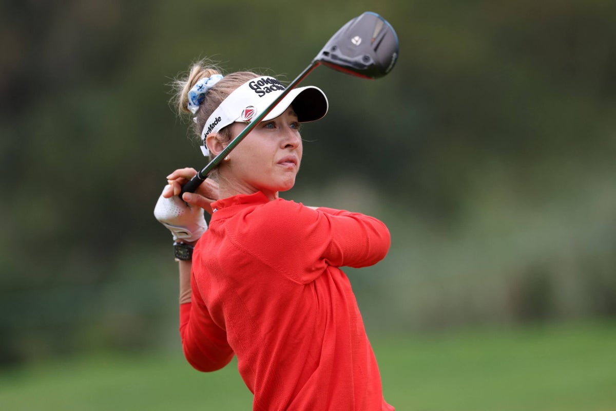 Nelly Korda’s pursuit of elusive U.S. Women’s Open title off to uneven start