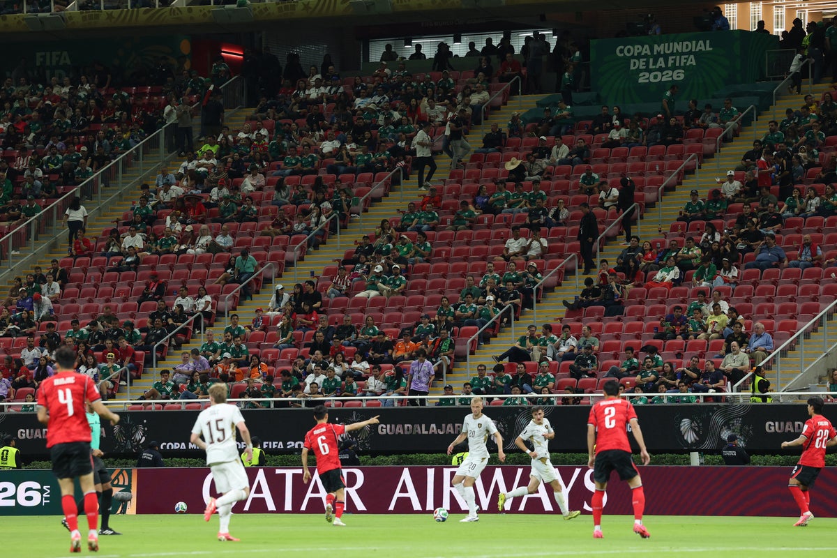 World Cup 2026 live: Empty seats and ‘mandatory’ water breaks take shine off opening games