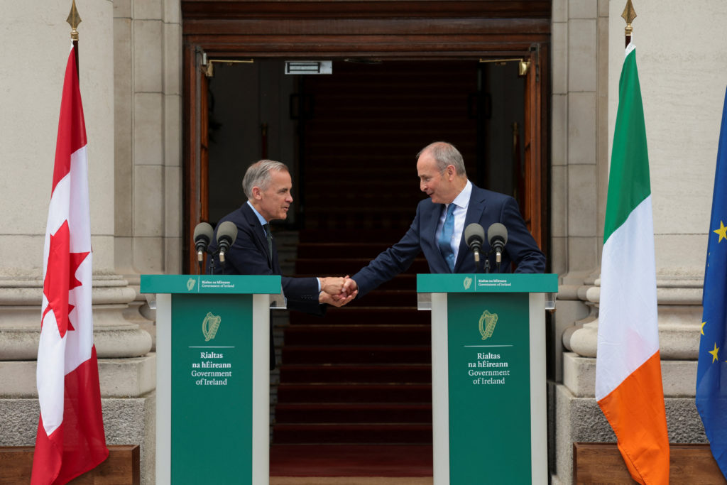 Canadian Prime Minister Carney visit to Ireland