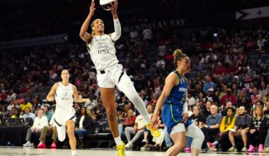 How A'ja Wilson continues to find ways to level up her game
